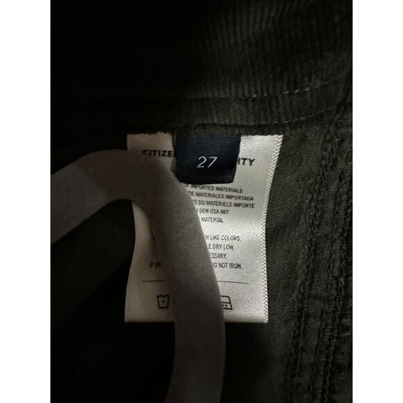 Citizens of Humanity Agni Utility Pant in Seaweed Corduroy 27 - Picture 7 of 9
